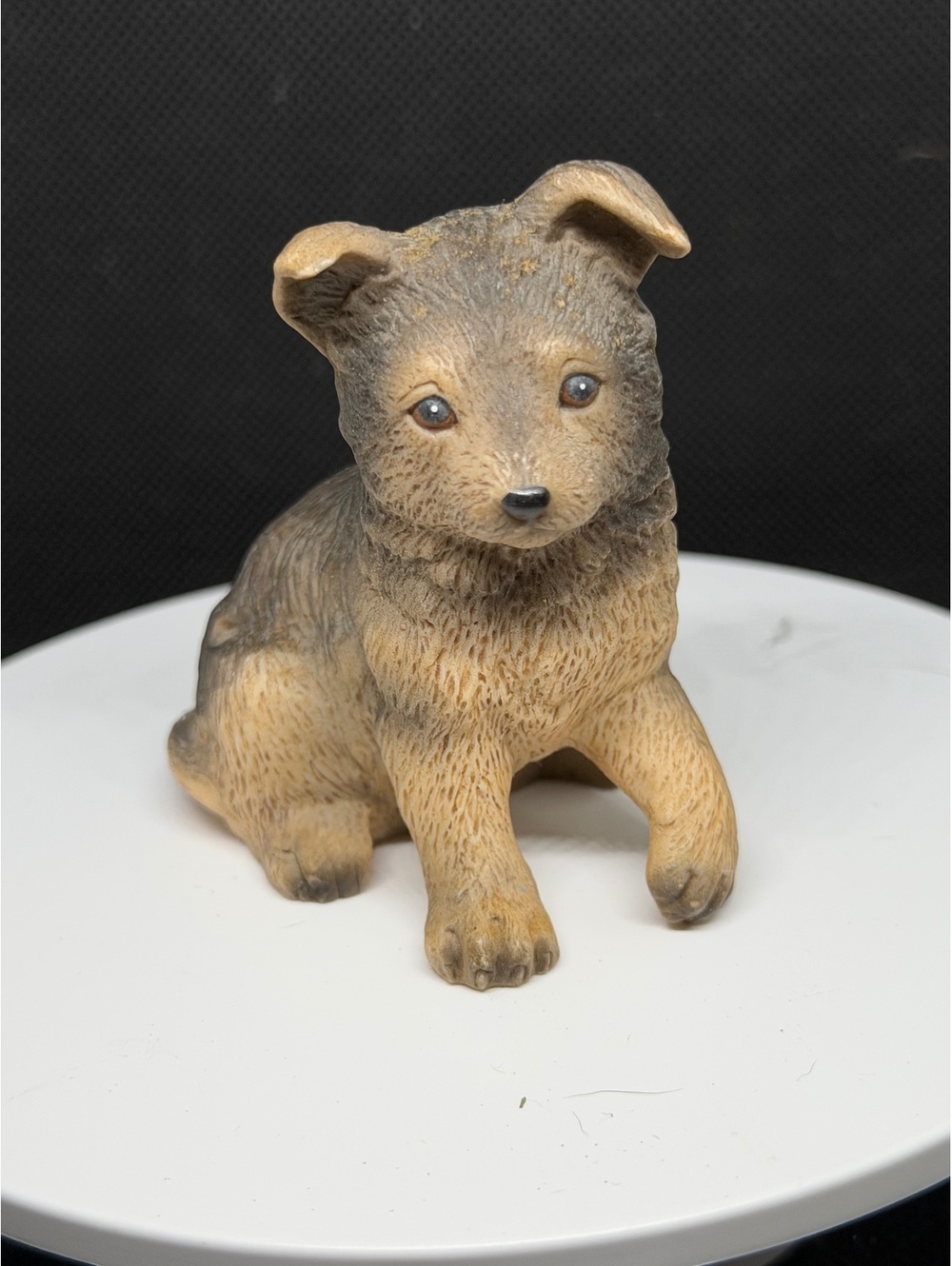 Puppy figurine